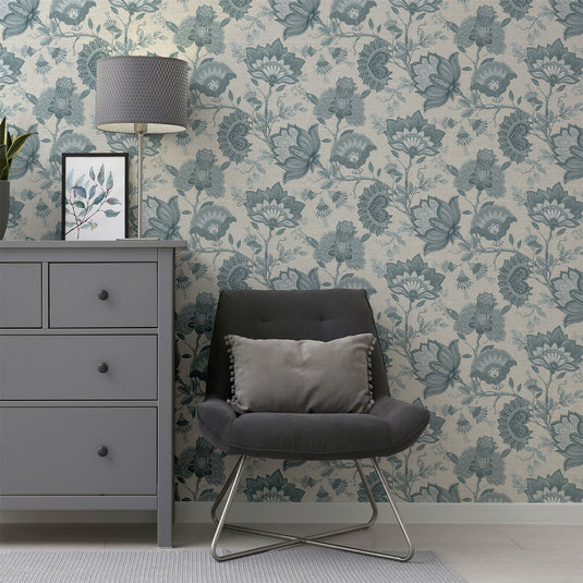 Krisha Dusky Neutrals Wallpaper