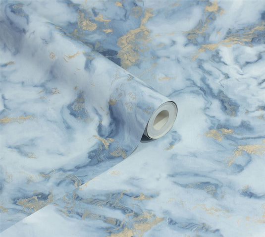 Marble Blue Wallpaper