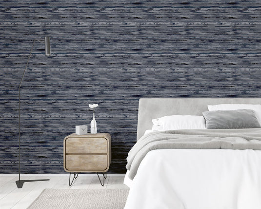 Sahara Denim Blue Wallpaper sw6