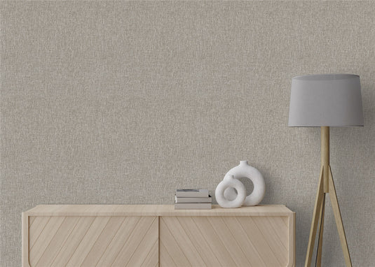 Urban Weave Taupe Wallpaper