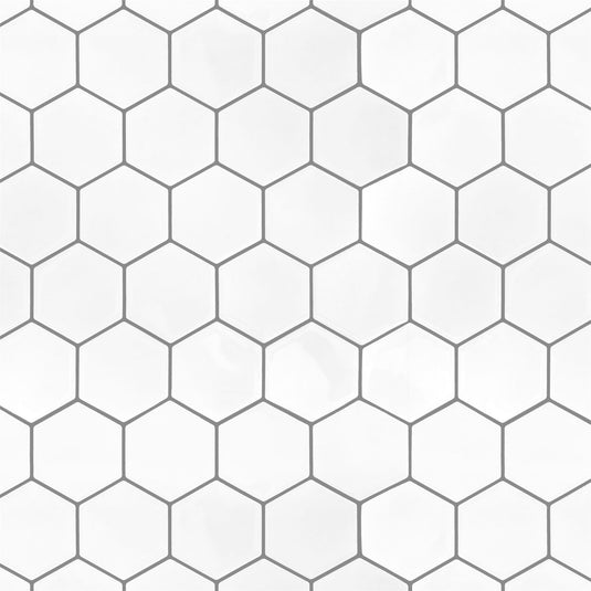 Hexagon White Artifix Wall Tiles