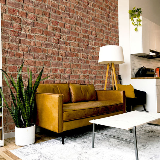 Urban Brick Red Wallpaper sw12