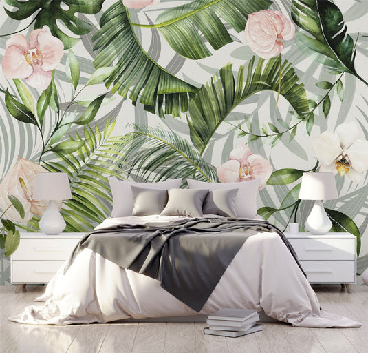 Bright Tropic Mural Wallpaper