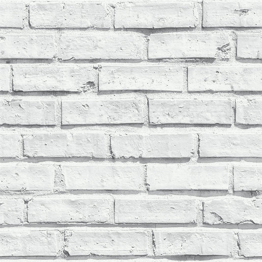 White Brick Wallpaper sw12