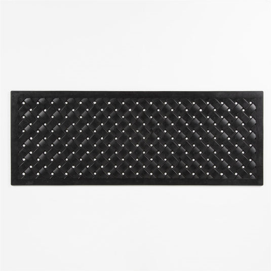 Reddish Rubber Lattice Doormat