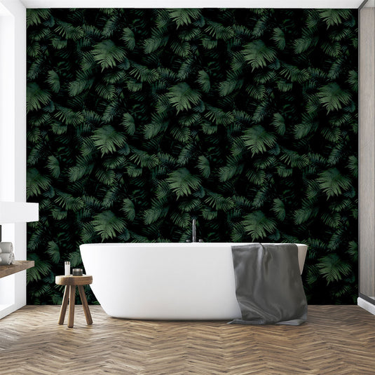 Fern Wall Green Wallpaper