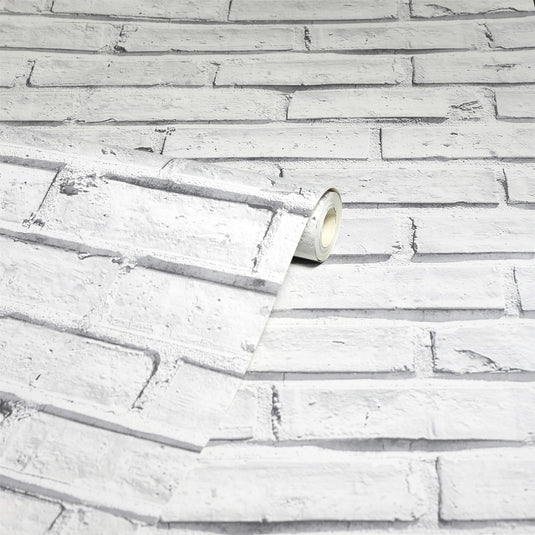 White Brick Wallpaper sw12