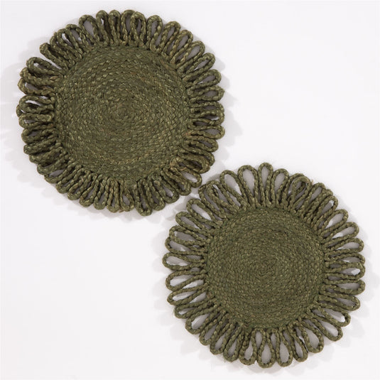 Thames Olive Placemats