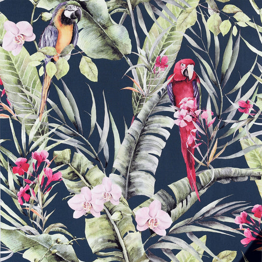 Pretty Polly Navy Multi Wallpaper