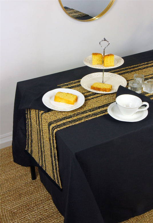 Avon Black Tablecloth