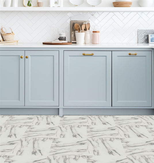 Carrara Marble Artifix Floor Tile