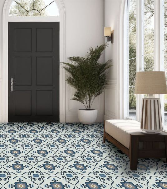 Motif Blue Artifix Floor Tile