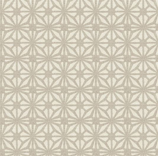 Moorish Mosaic Warm Grey/Silver Wallpaper