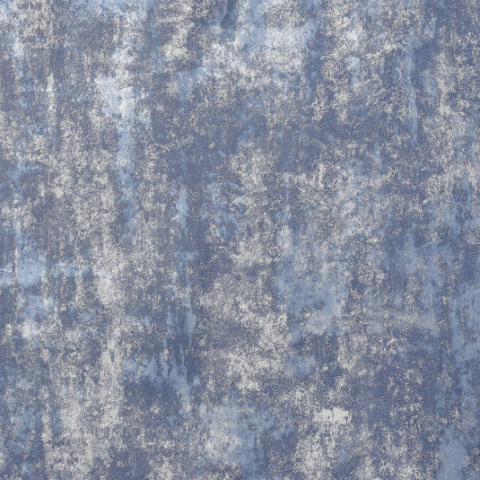 Stone Textures Navy/Silver Wallpaper