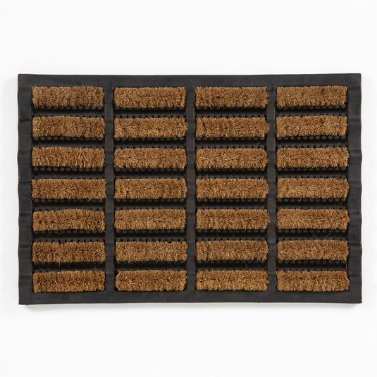 Middleton Rod Coir and Rubber Natural Doormat