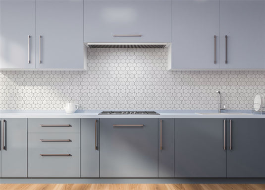 Hexagon White Artifix Wall Tiles