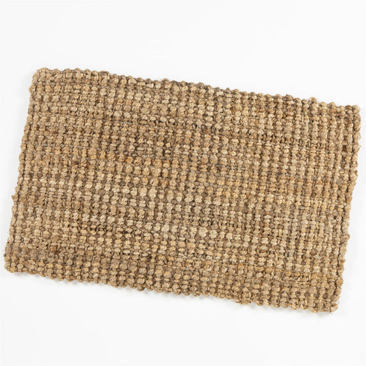 Whitefield Handwoven Boucle Jute Doormat