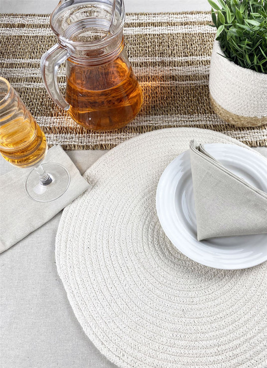 Tweed Cream Placemats