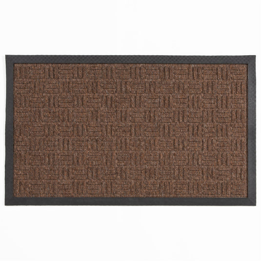 Millbrook Cross Embossed Beige Doormat