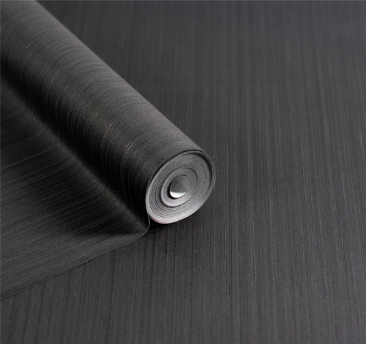 Silk Cascade Charcoal Wallpaper