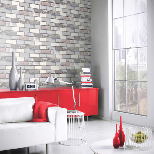 Industrial Brick Wallpaper sw12