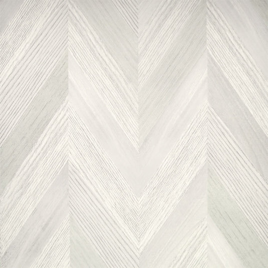 Chevron Geo Natural Wood Wallpaper