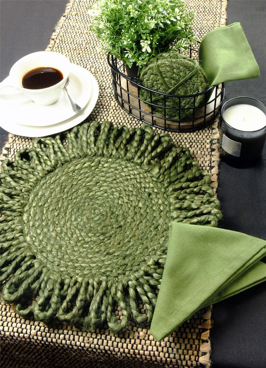 Thames Olive Placemats