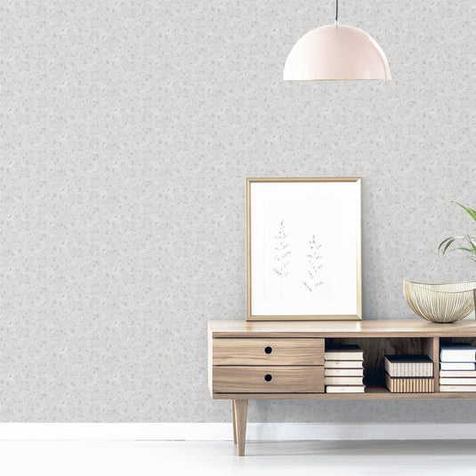 Cork Grey/Silver Wallpaper