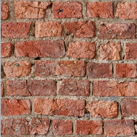 Urban Brick Red Wallpaper