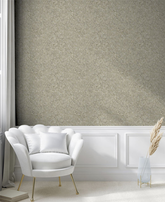 Textured Marble Cappuccino / Gold Wallpaper