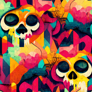 graffiti wallpaper skull hd