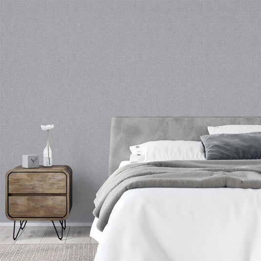 Luxury Plain Grey Wallpaper