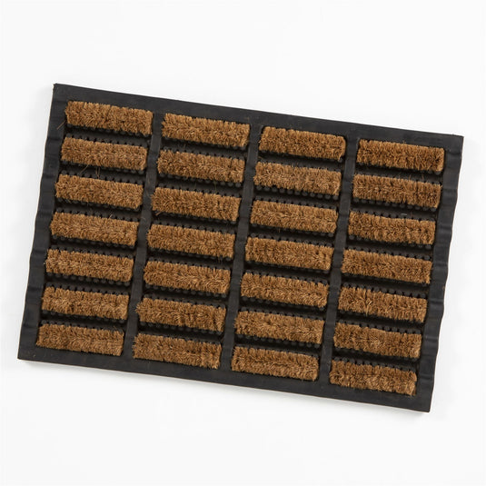 Middleton Rod Coir and Rubber Natural Doormat