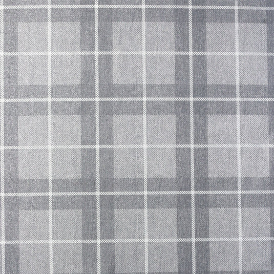 Heritage Check Grey/Silver Wallpaper