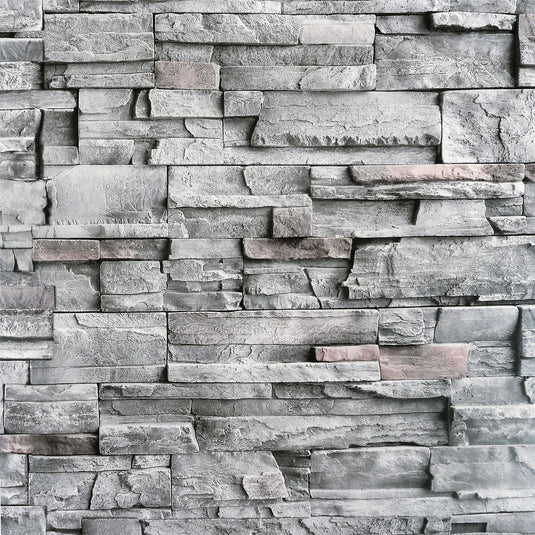 Slate Wall Grey Wallpaper