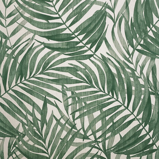 Tropical Leaf Sage Green Wallpaper