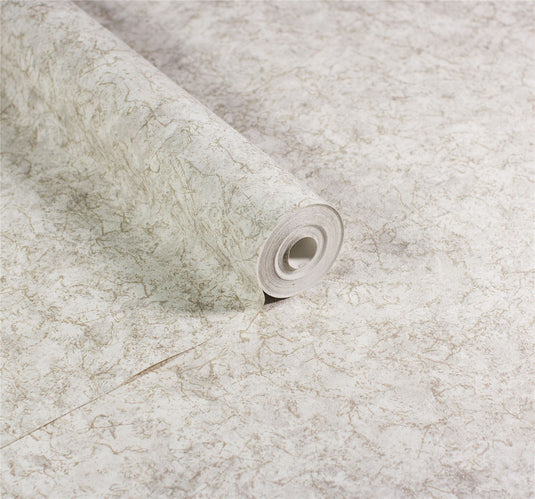 Textured Marble Ivory / Champagne Wallpaper