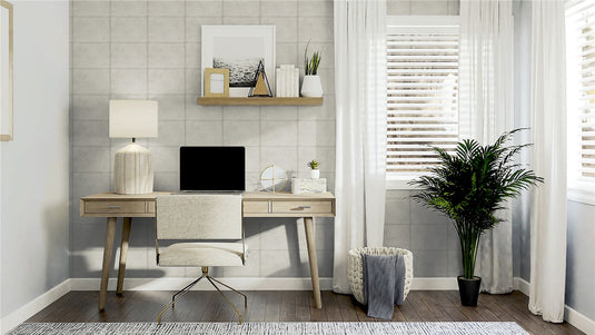 Urban Block Ivory Wallpaper sw6