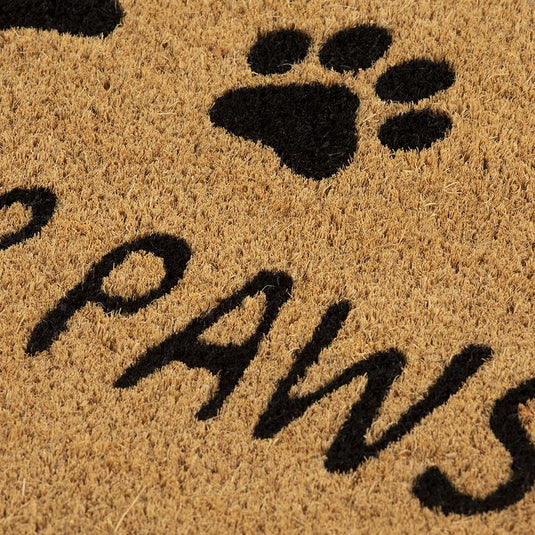 Astley Wipe Your Paws Printed Coir Doormat