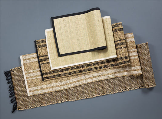 Spey Black Table Runner