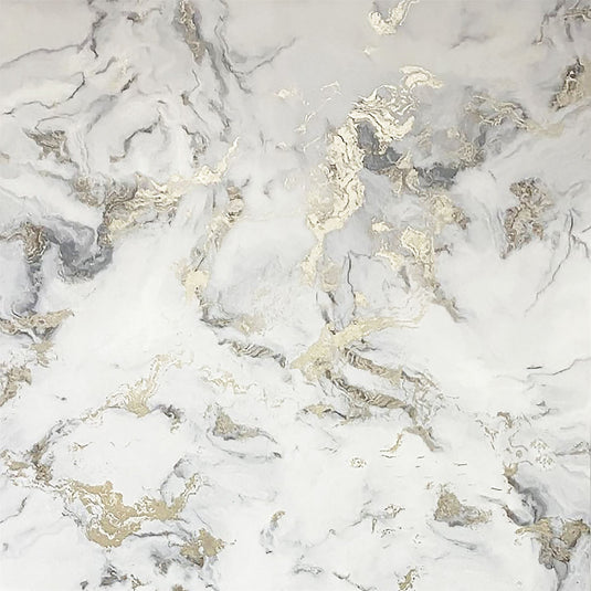 Bahia Marble Mono Gold Wallpaper