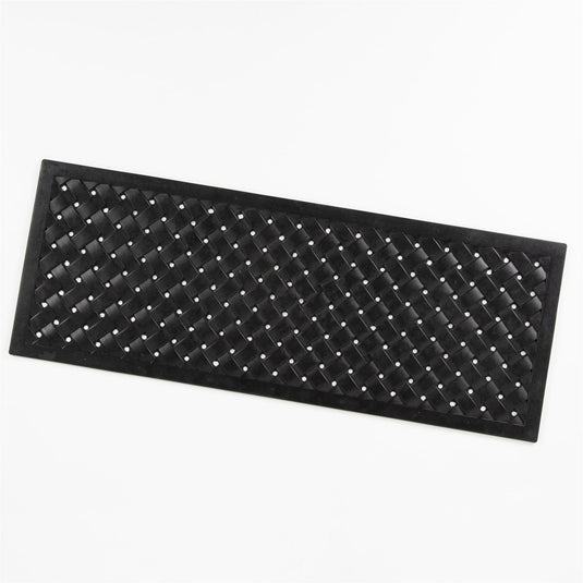 Reddish Rubber Lattice Doormat