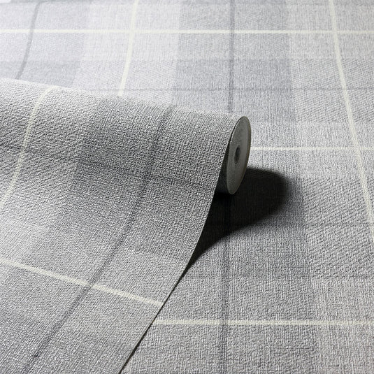 Country Tartan Grey Wallpaper sw6