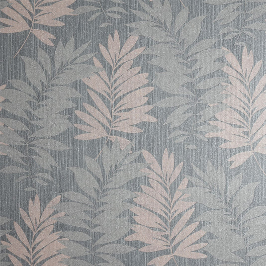 Stardust Palm Pink/Grey Wallpaper