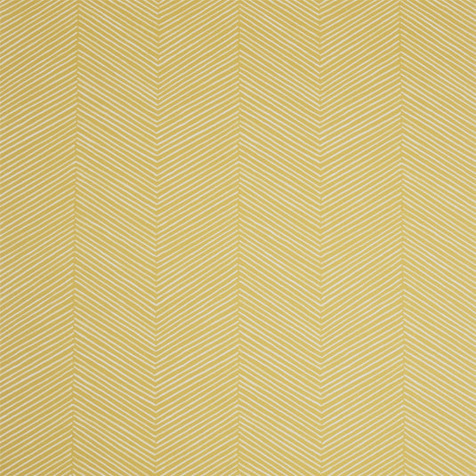 Arrow Weave Ochre Wallpaper