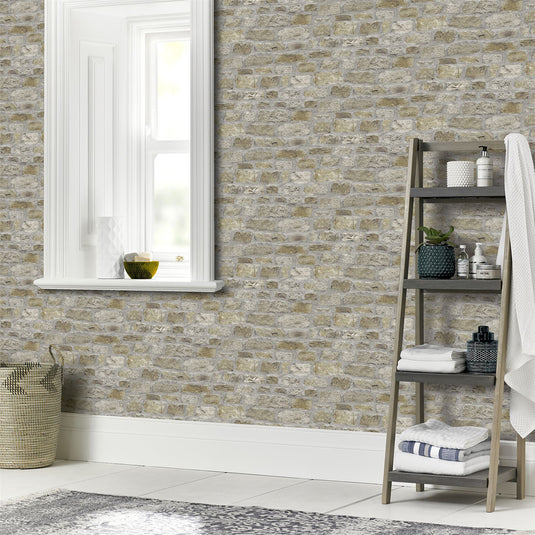 Country Stone Wallpaper